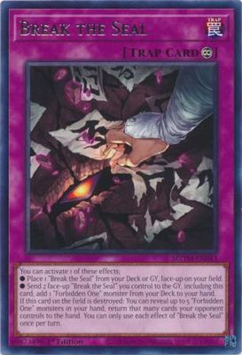 Break the Seal - MZTM-EN043 - Rare 1st Edition Maze of the Master 1st Edition Singles