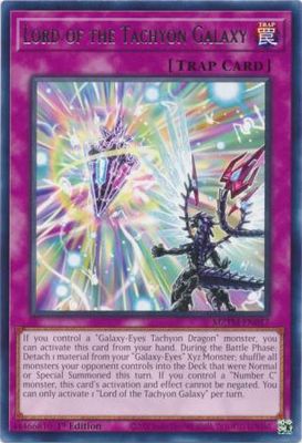 Lord of the Tachyon Galaxy - MZTM-EN017 - Rare 1st Edition Maze of the Master 1st Edition Singles