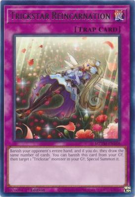Trickstar Reincarnation - MZTM-EN108 - Rare 1st Edition Maze of the Master 1st Edition Singles