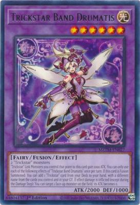 Trickstar Band Drumatis - MZTM-EN027 - Rare 1st Edition Maze of the Master 1st Edition Singles