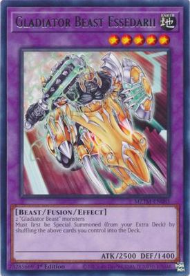 Gladiator Beast Essedarii - MZTM-EN085 - Rare 1st Edition Maze of the Master 1st Edition Singles