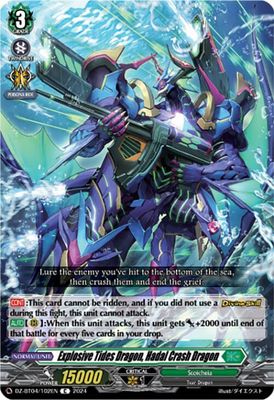 Explosive Tides Dragon, Hadal Crash Dragon - DZ-BT04: Destined Showdown (DZ-BT04) DZ-BT04: Destined Showdown