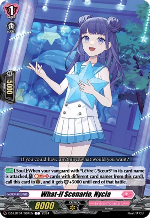 What-if Scenario, Nycia - DZ-LBT01: Lyrical Monasterio Sparkling Stars! (DZ-LBT01) DZ-LBT01: Lyrical Monasterio Sparkling Stars!