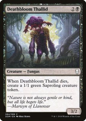 Deathbloom Thallid 084/269 - Dominaria (DOM) (Español)