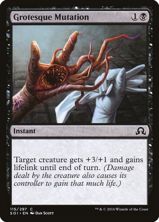 Grotesque Mutation 115/197 - Shadows over Innistrad (SOI) (Español)
