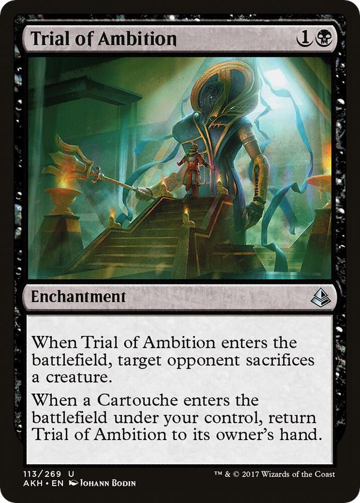 Trial of Ambition 113/269 - Amonkhet (AKH) (Español)