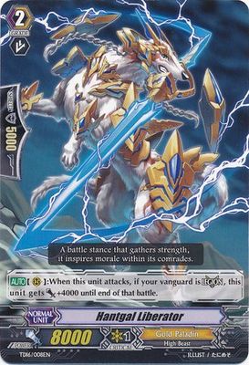 Huntgal Liberator - Trial Deck 16: Divine Judgement of the Bluish Flames (TD16) Trial Deck 16: Divine Judgement of the Bluish Flames
