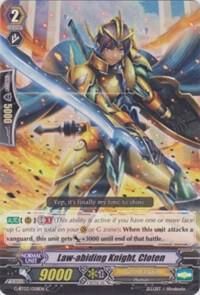 Law-abiding Knight, Cloten - G-BT03: Sovereign Star Dragon (G-BT03) G-BT03: Sovereign Star Dragon