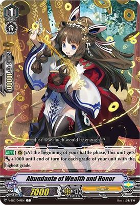 Abundante of Wealth and Honor - V-EB13: The Astral Force (V-EB13) V-EB13: The Astral Force