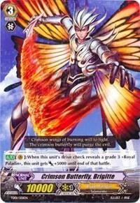 Crimson Butterfly, Brigitte (Holo) - Trial Deck 1: Blaster Blade (TD01) Trial Deck 1: Blaster Blade