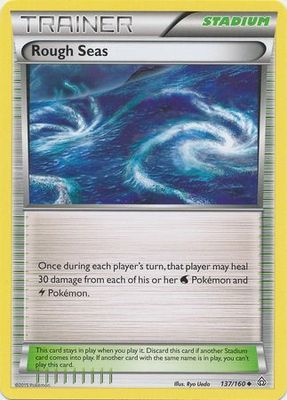 Rough Seas - 137/160 - Uncommon XY: Primal Clash Singles