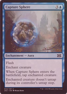 Capture Sphere 042/331 - Foil Double Masters 2022 Foil Singles