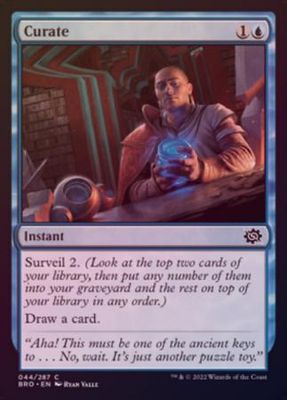 Curate 044/287 - Foil The Brothers&#39; War Foil Singles (Español)