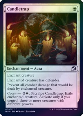Candletrap 009/277 - Foil Innistrad: Midnight Hunt Foil Singles