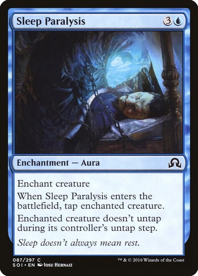 Sleep Paralysis 087/297 - Shadows over Innistrad (SOI) (Español)