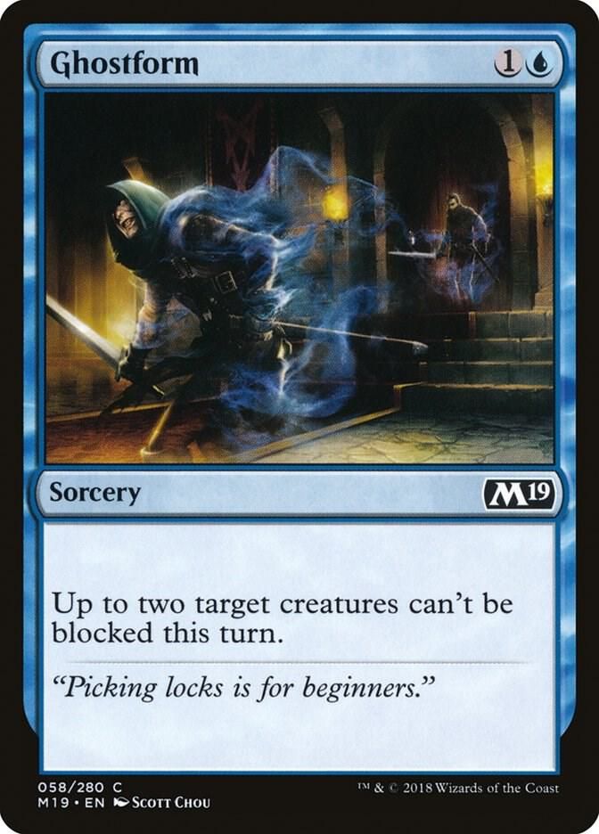 Ghostform 058/280 - Core Set 2019 (M19) (Español)