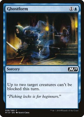 Ghostform 058/280 - Core Set 2019 (M19) (Español)