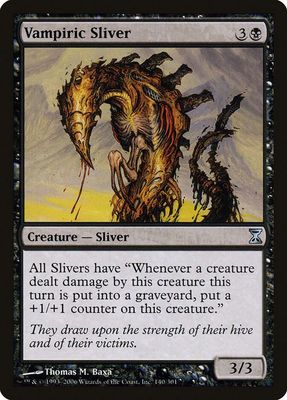 Vampiric Sliver 140/301 - Time Spiral (TSP) (Español)