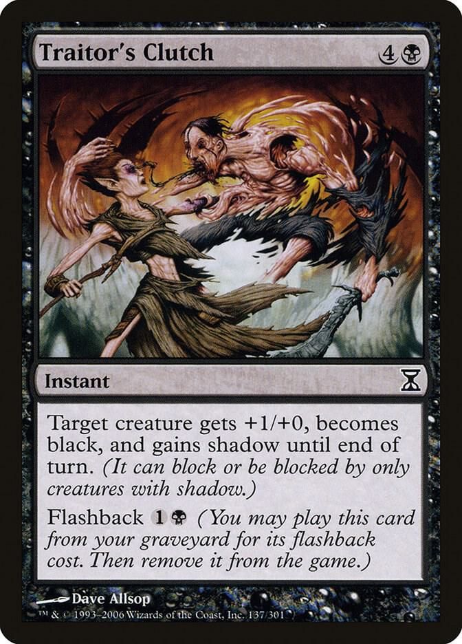 Traitor&#39;s Clutch 137/301 - Time Spiral (TSP) (Español)