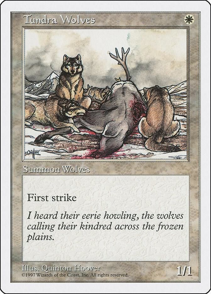 Tundra Wolves - Fifth Edition (5ED) (Español)