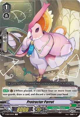 Protractor Parrot - V-EB10: The Mysterious Fortune (V-EB10) V-EB10: The Mysterious Fortune