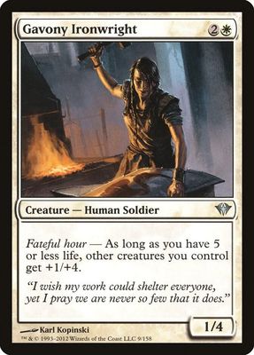 Gavony Ironwright 9/158 - Dark Ascension (DKA) (Español)