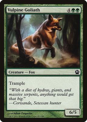 Vulpine Goliath 183/249 - Theros (THS) (Español)