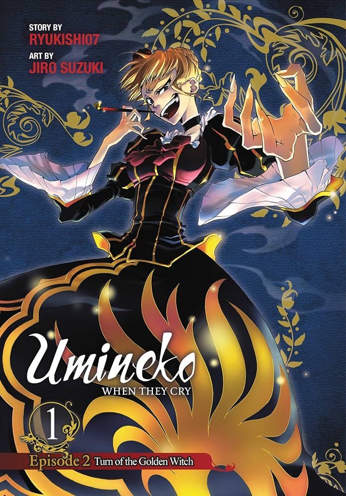 SH11 Umineko Manga Volumen 2 Episode 2 Ingles Turn of the Golden Witch