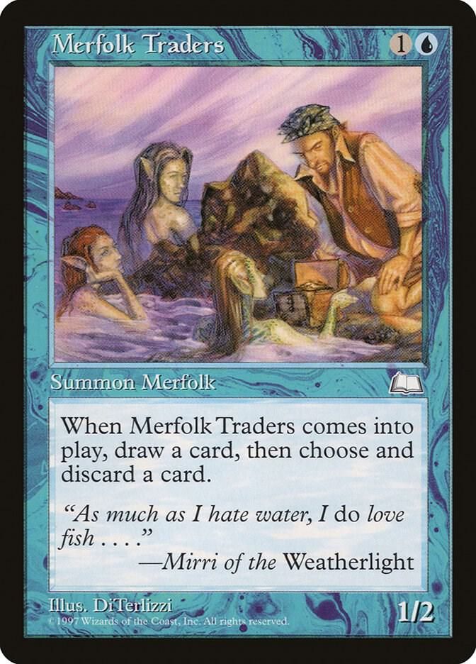 Merfolk Traders - Weatherlight (WTH) (Español)