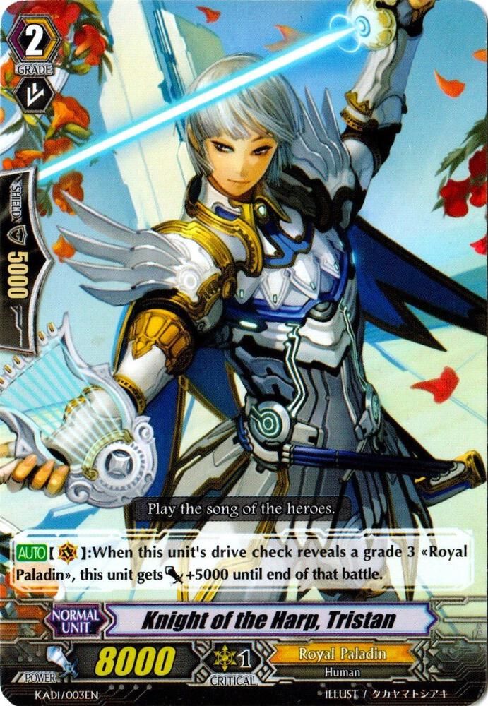 Knight of the Harp, Tristan - Kero Kero Ace Pack (KA1/2) Kero Kero Ace Pack