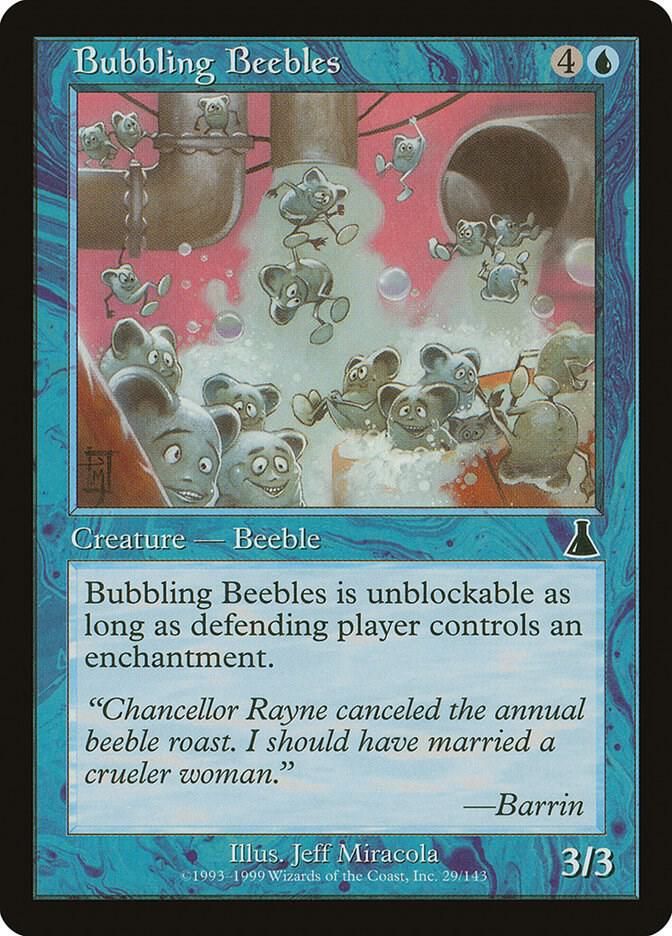 Bubbling Beebles 29/143 - Urza&#39;s Destiny (UDS) (Español)
