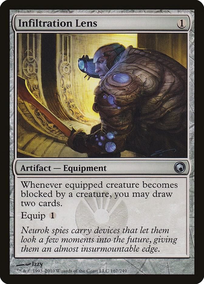 Infiltration Lens 167/249 - Scars of Mirrodin (SOM) (Español)