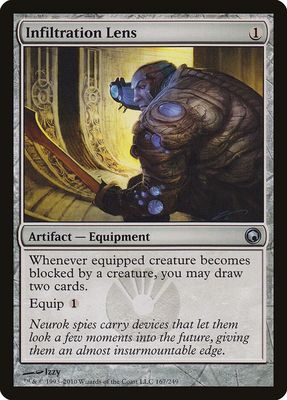 Infiltration Lens 167/249 - Scars of Mirrodin (SOM) (Español)