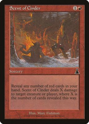 Scent of Cinder 96/143 - Urza&#39;s Destiny (UDS) (Español)