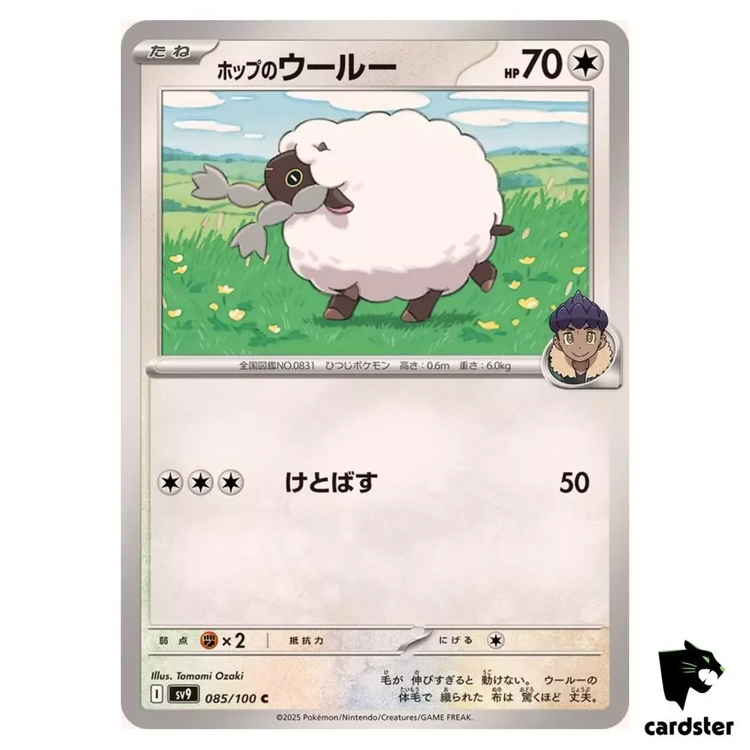 Hop s Wooloo [C] 085/100 SV9 Battle Partners Pokemon japonés-