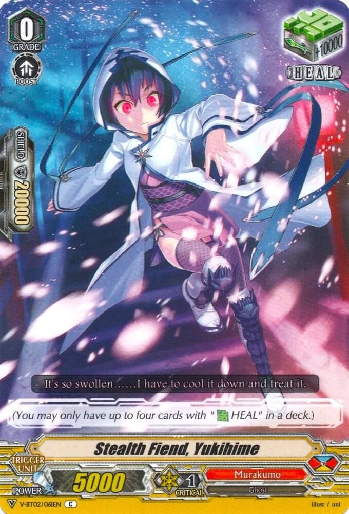 Stealth Fiend, Yukihime - V-BT02 : Strongest! Team AL4 (V-BT02) V-BT02 : Strongest! Team AL4