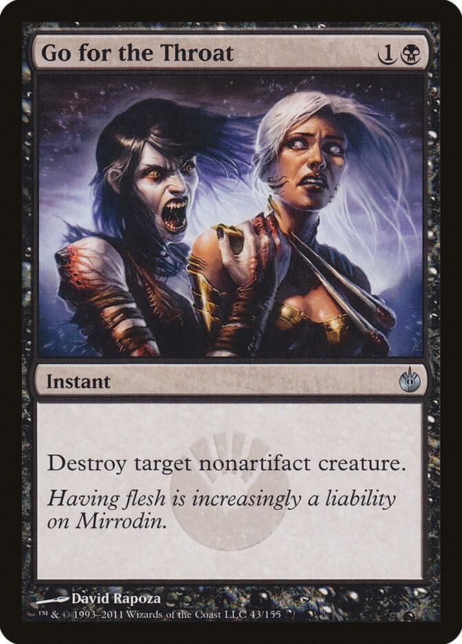 Go for the Throat - Mirrodin Besieged (MBS) Mirrodin Besieged