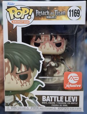 SH11 Battle Levi Figura Funko Pop Attack on Titan
