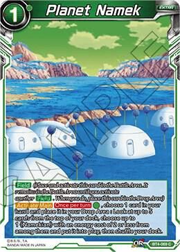 Planet Namek - Colossal Warfare (DBS-B04) Colossal Warfare
