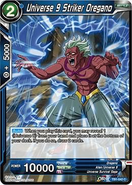 Universe 9 Striker Oregano - Tournament of Power (DBS-TB01) Tournament of Power- Foil