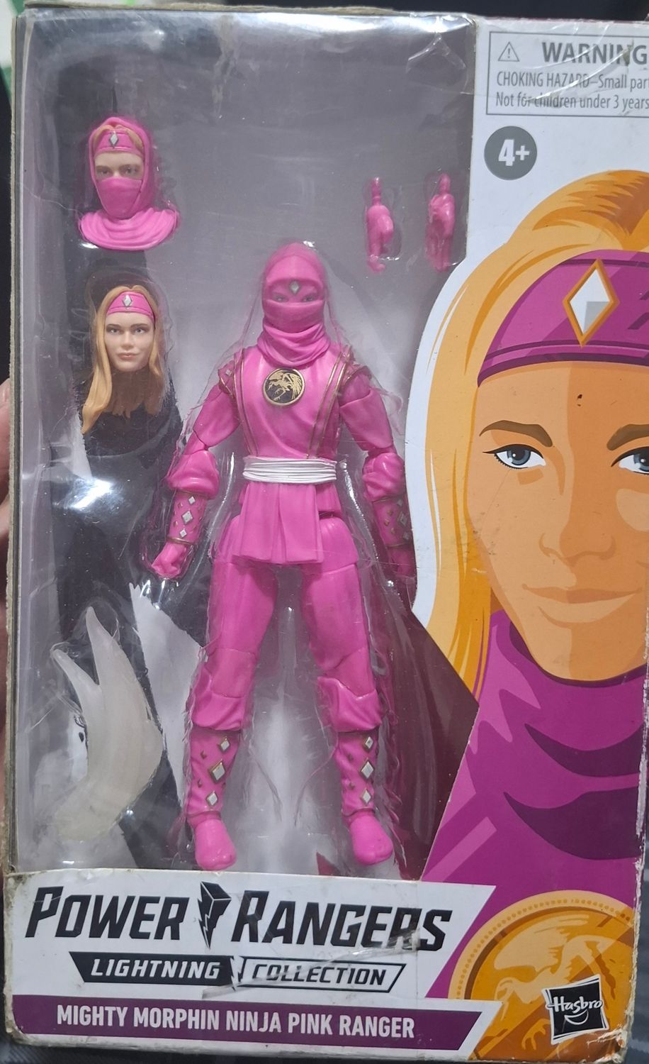 SH10 Pink Ranger Figura Power Rangers Figura Lightning Collection