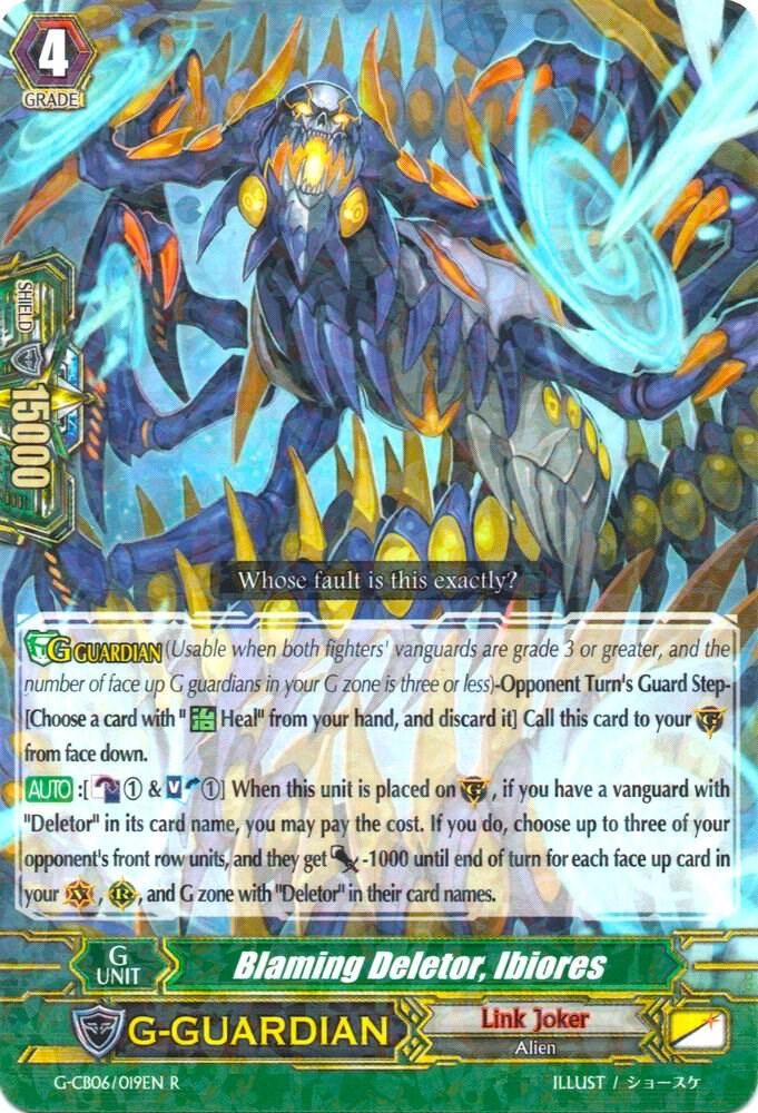 Blaming Deletor, Ibiores - G-CB06: Rondeau of Chaos and Salvation (G-CB06) G-CB06: Rondeau of Chaos and Salvation