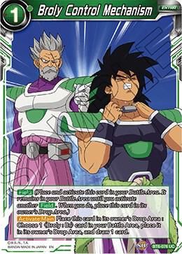 Broly Control Mechanism - Destroyer Kings (DBS-B06) Destroyer Kings