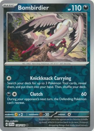 Bombirdier - 138/198 - Uncommon Reverse Holo Scarlet &amp; Violet (Base Set) Reverse Holo Singles