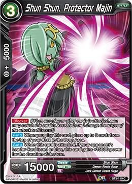 Shun Shun, Protector Majin - Cross Worlds (DBS-B03) Cross Worlds