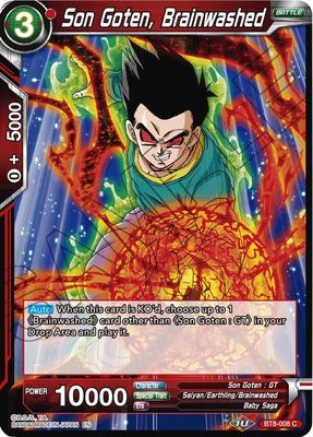 Son Goten, Brainwashed - Malicious Machinations (DBS-B08) Malicious Machinations