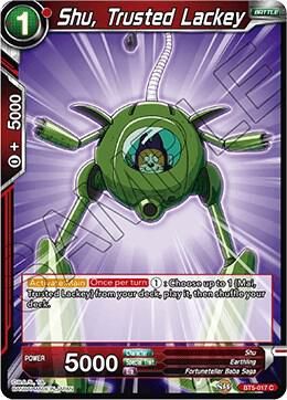 Shu, Trusted Lackey - Miraculous Revival (DBS-B05) Miraculous Revival
