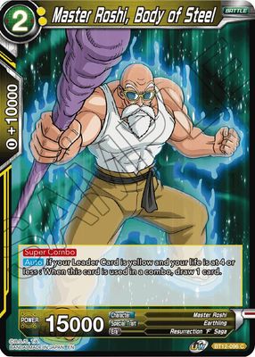 Master Roshi, Body of Steel - Vicious Rejuvenation (DBS-B12) Vicious Rejuvenation