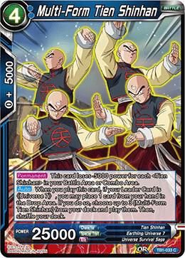 Multi-Form Tien Shinhan - Tournament of Power (DBS-TB01) Tournament of Power