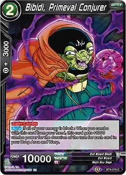 Bibidi, Primeval Conjurer - Universal Onslaught (DBS-B09) Universal Onslaught
